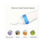 Lusikaga lutipudel Silicone feeding bottle