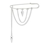 Pross Silver pin brooch