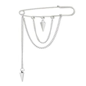 Pross Silver pin brooch