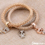 Käevõrude komplekt Skull bracelet 2