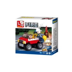 Konstruktor Sluban Fire Fire Brigade Jeep