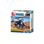Konstruktor Sluban Police Helicopter dark blue
