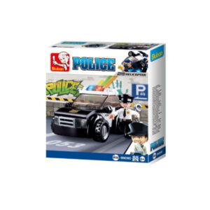 Konstruktor Sluban Police Patrol car black
