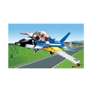 Konstruktor Sluban training jet fighter 20.3 cm 115-piece