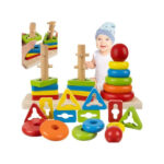 Pusle - sorteerija Sorter - wooden puzzle
