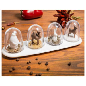 Maitseainepurgid Spice containers - animal