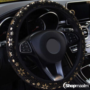 Roolikate Steering wheel cover gold