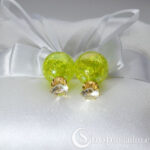 Kahepoolsed kõrvarõngad Stone double stud earrings 2