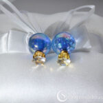 Kahepoolsed kõrvarõngad Stone double stud earrings 3