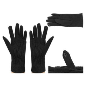 Puutetundliku ekraani kindad Tactile gloves black