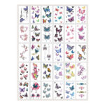 Ajutised tätoveeringud Tattoo set butterflies