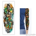 Ajutine tatoveering Temporary arm tattoo 3