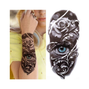Ajutine tatoveering Temporary tattoo blue eye