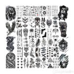 Ajutine tatoveering Temporary tattoo random 1 pcs small