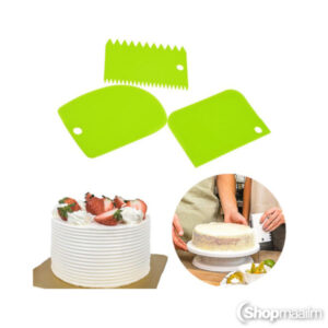 Taigna lõikur ja kaabits Tools to decorate cakes 3 pcs