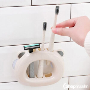 Hambaharjade hoidja Tooth brush holder bear