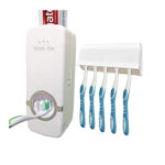 Hambapasta dosaator, hoidja Toothpaste dispenser + toothbrush holder