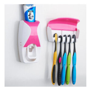 Hambapasta dosaator, hoidja Toothpaste dispenser + toothbrush holder 2