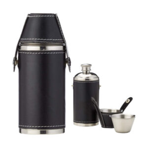 Plasku + 2 pitsi Travel Flask with cups 2pcs