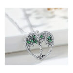 Kaelakee ripatsiga Tree heart pendant