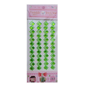 Dekoratiivsed kleebised Twinkle stickers green square
