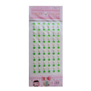Dekoratiivsed kleebised Twinkle stickers green stars