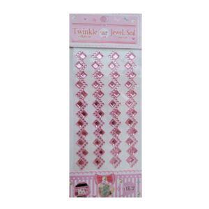 Dekoratiivsed kleebised Twinkle stickers pink square