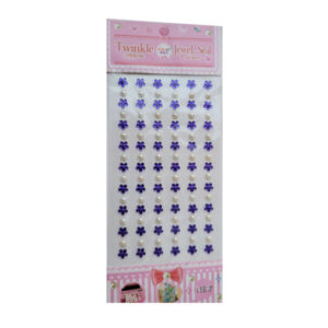 Dekoratiivsed kleebised Twinkle stickers purple flowers