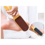 Kanna riiv Two-sided wooden foot grater for pumice heels