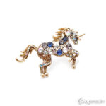 Pross Unicorn brooch