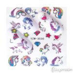 Küünte kleebised Unicorn nail sticker