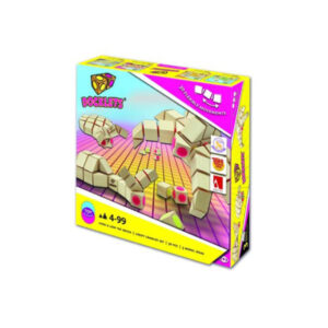 3D konstruktor WOODEN BLOCKS 50pcs, CREEPY CRAWLIES