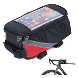 Jalgrattakott - telefonihoidja Waterproof bicycle bag phone holder