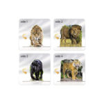 3D pusle Wild cats 3d puzzle