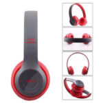 Juhtmevabad kõrvaklapid Wireless headphones red