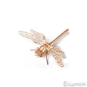 3D konstruktor puidust Wooden puzzle dragonfly