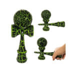 Kendama Wooden skill game - green