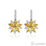 Kõrvarõngad Yellow flower earrings
