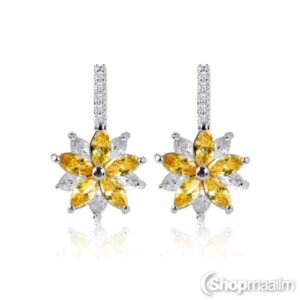 Kõrvarõngad Yellow flower earrings
