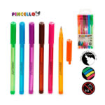 Pastapliiatsite komplekt Ballpoint pen junior 0,7 mm 6 pcs
