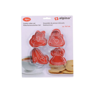 Küpsisevormid Biscuit moulds 4 pcs 7cm