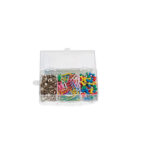 Kirjaklambrid ja nööpnõelad Clips and pins 14x9cm 230 pcs