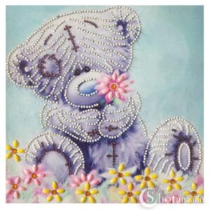 Kristalltikand / mosaiik-pilt Crystal bear