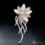 Pross Flower brooch
