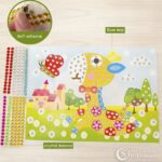 Teemandi mosaiik Giraffe mosaiik