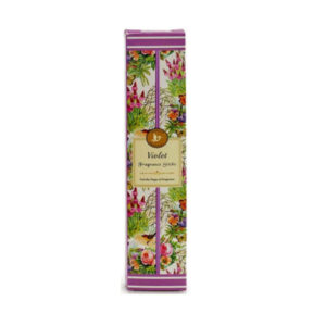 Aroomipulgad Incense sticks Violet 20 pcs