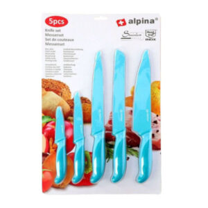 Kööginugade komplekt Knife set 5pcs blue 19-32 cm
