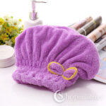 Juuksekuivatus rätik Microfiber towel violet 2