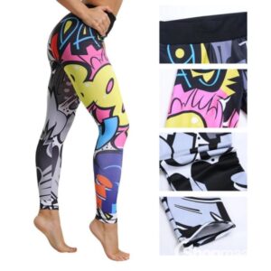 Naiste retuusid Multicolor leggings- S