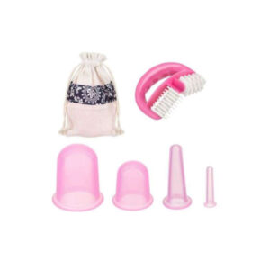 Vaakummassaaži kupud, kehamasseerija Silicone cups with a massager
